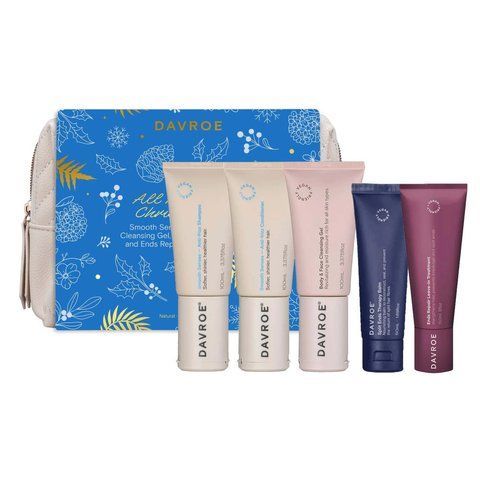 Набір для розгладження волосся Davroe Smooth Senses Christmas Xmas Travel Pack 3419D фото