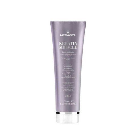 Розгладжуюча маска Medavita KERATIN MIRACLE SLEEK Hair Mask 02444 фото
