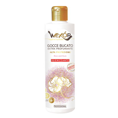 Гігієнічний ароматичний концентрат для прання WEXOR Gocce Bucato Rose & Musk WIT1020-210 фото