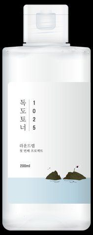 Зволожуючий тонер з ефектом пілінгу ROUND LAB 1025 Dokdo Toner 02648 фото