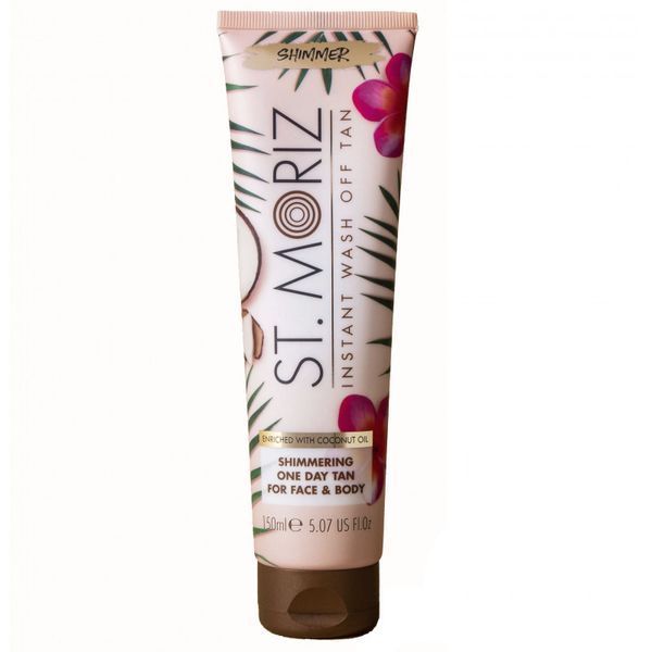 Бронзатор для засмаги з легким засмаговим ефектом, St.Moriz Coconut Tan Instant Wash Off Tan, 12271 фото