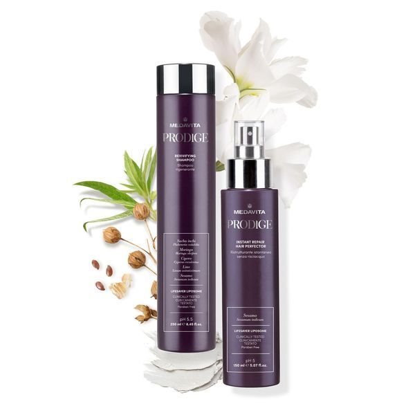 Шампунь ревитализующий для поврежденных волос Medavita PRODIGE Revivifying Shampoo 13541 фото