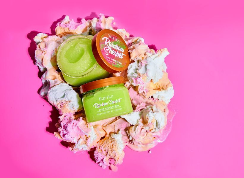 Скраб для тіла Tree Hut Rainbow Sherbet Sugar Scrub 12889 фото