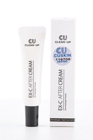 Крем для чутливої шкіри, що усуває свербіж і набряки CU Skin Clean-Up EX-C After Cream 10631 фото