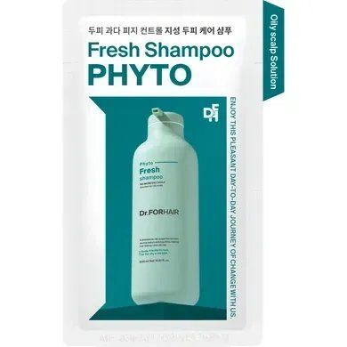 Мицеллярный шампунь для жирной кожи головы Dr. FORHAIR Phyto Fresh Shampoo 14861 фото
