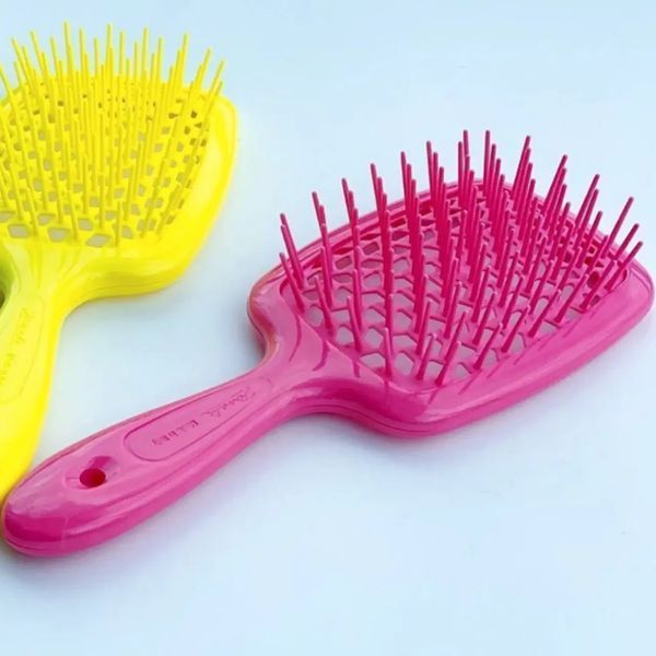 Superbrush Janeke Щетка для волос Лимонного цвета Расческа пластиковая 82SP226 YFL Италия 8006060639565 82SP226 YFL фото