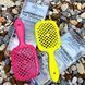 Superbrush Janeke Щетка для волос Лимонного цвета Расческа пластиковая 82SP226 YFL Италия 8006060639565 82SP226 YFL фото 5