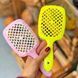Superbrush Janeke Щетка для волос Лимонного цвета Расческа пластиковая 82SP226 YFL Италия 8006060639565 82SP226 YFL фото 3