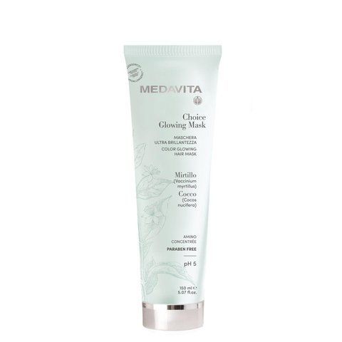 Маска питательная для блеска волос Medavita CHOICE GLOWING Mask 02905 фото