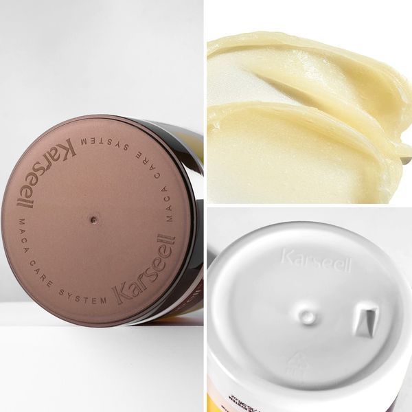 Коллагеновая маска для восстановления волос Karseell Maca Essence Repair Collagen Hair Mask Jar 14515 фото