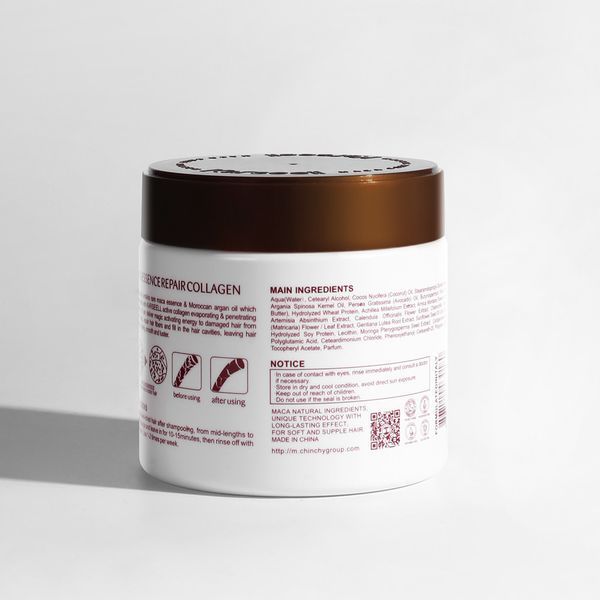 Коллагеновая маска для восстановления волос Karseell Maca Essence Repair Collagen Hair Mask Jar 14515 фото
