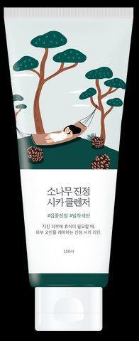 Очищувальна пінка з екстрактом голок сосни ROUND LAB Pine Calming Cica Cleanser 03151 фото