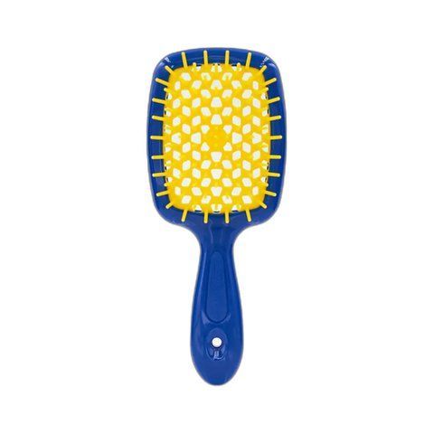Расческа для волос синяя с желтым Janeke Superbrush 82SP226 BLG 82SP226 BLG фото