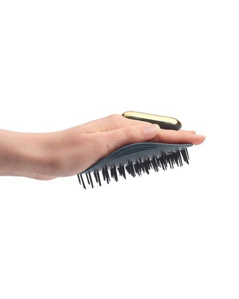 Щетка для волос с держателем синяя Manta Brush PULSE 13455 фото