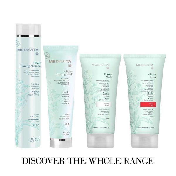 Маска питательная для блеска волос Medavita CHOICE GLOWING Mask 02902 фото