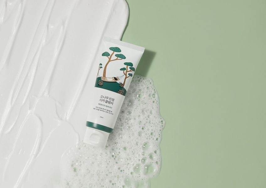 Очищающая пенка с экстрактом игл сосны ROUND LAB Pine Calming Cica Cleanser 03151 фото