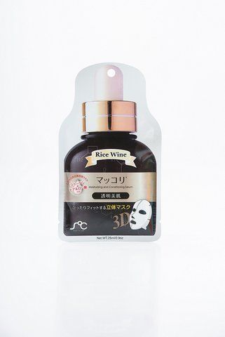 SOC 3D Mask Pack Rice Wine 3D маска-сироватка для обличчя з рисовим вином 07341 фото