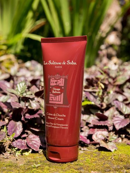 Крем для душу з ароматом лотосу та франжіпані La Sultane De Saba Lotus And Frangipani Flower 003446 фото