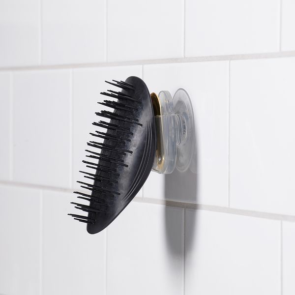 Щетка для волос черная Manta Brush Black Gold 12002 фото